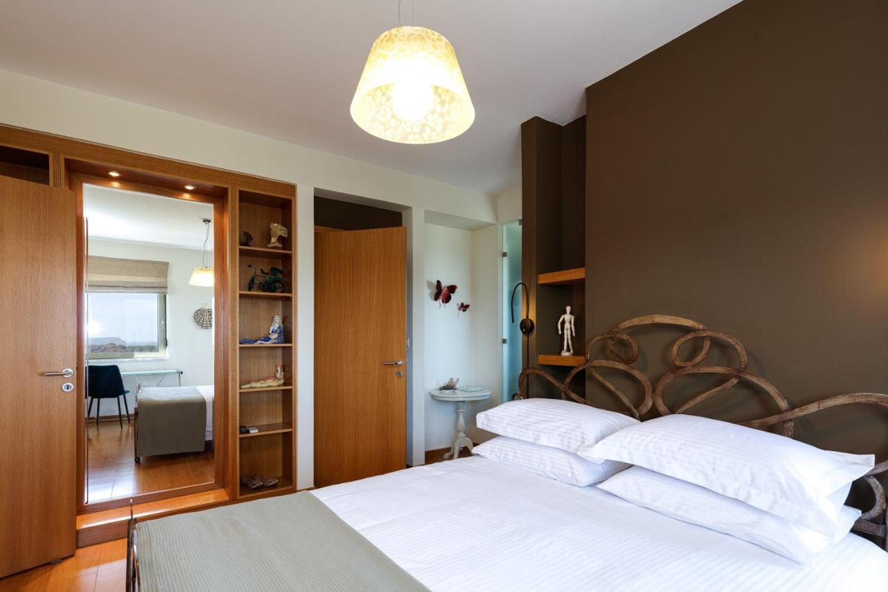 Rizes Villa With Jacuzzi & Heated Pool Agia Triada Exterior foto