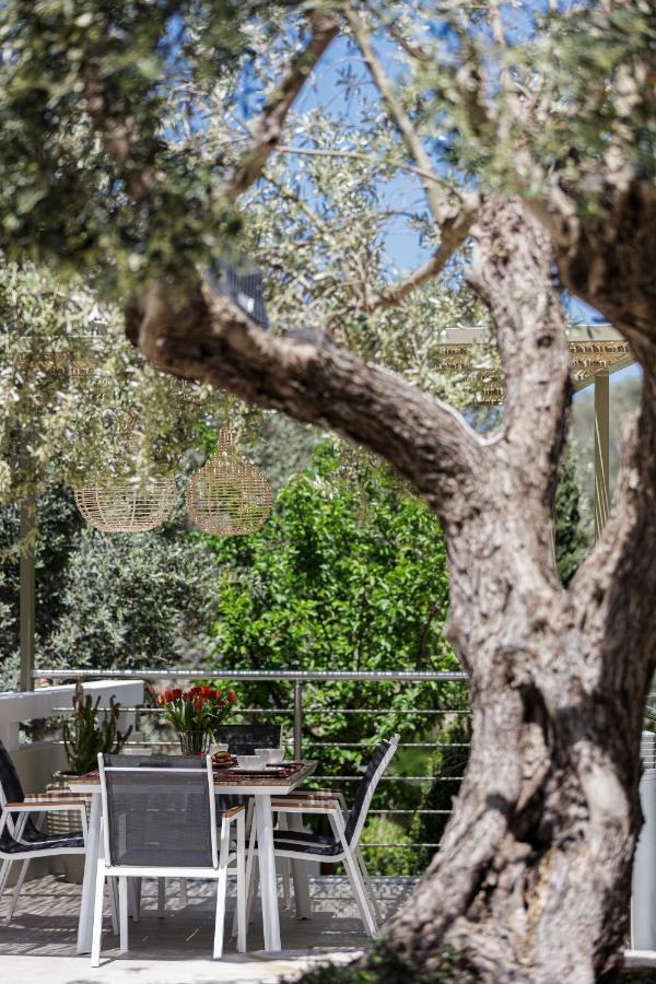 Rizes Villa With Jacuzzi & Heated Pool Agia Triada Exterior foto